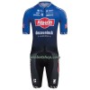 Fietskleding (Fietsshirt + Korte Koersbroek) 2023 Alpecin Deceuninck - Blauw